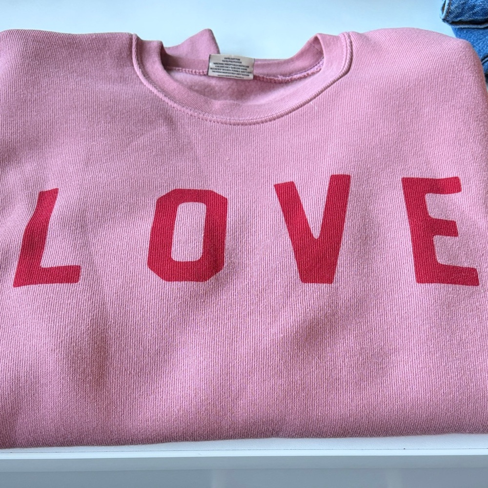 Pink LOVE Sweatshirt